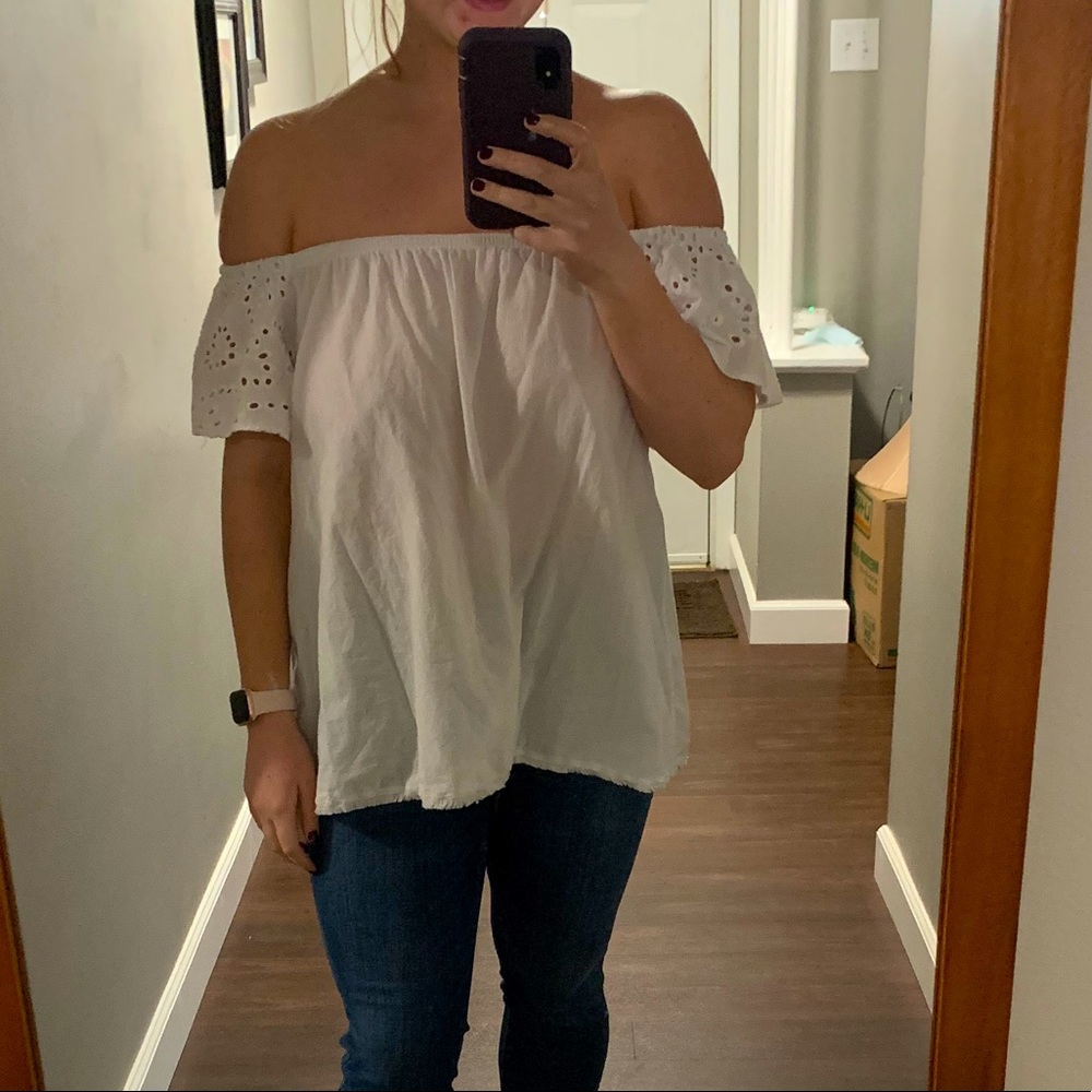 Off the shoulder top